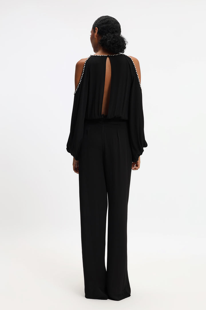 Cold Shoulder Jumpsuit